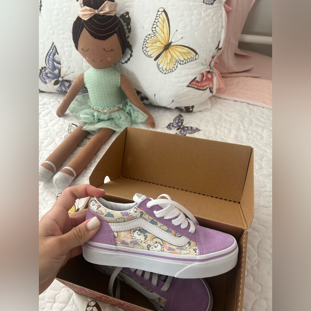 NEW vans girls size 12.5